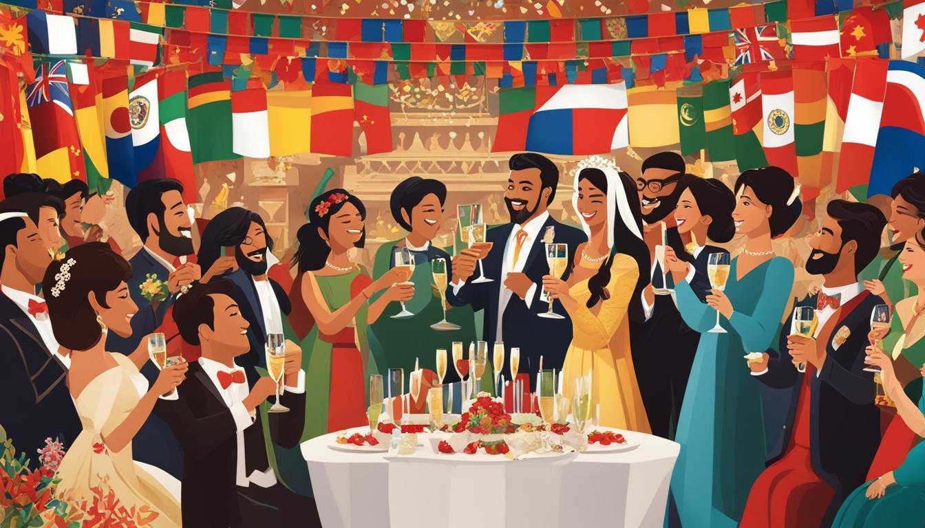 A Guide to Wedding Toast Etiquette Around the World