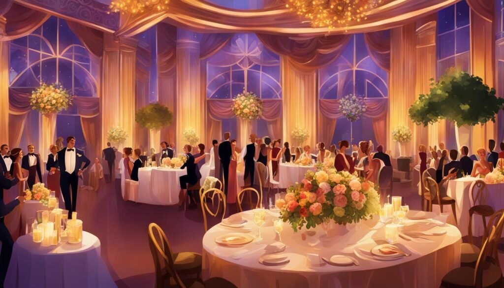 Using Lighting in Wedding Venue