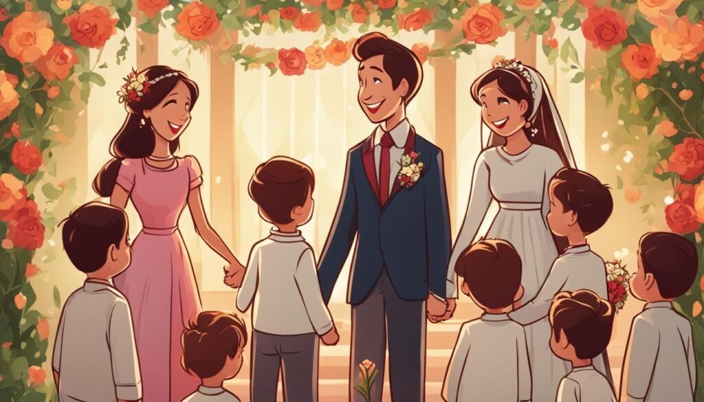 including your own children in your wedding speech