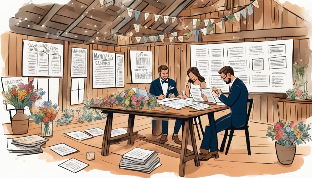planning a personalized wedding ceremony