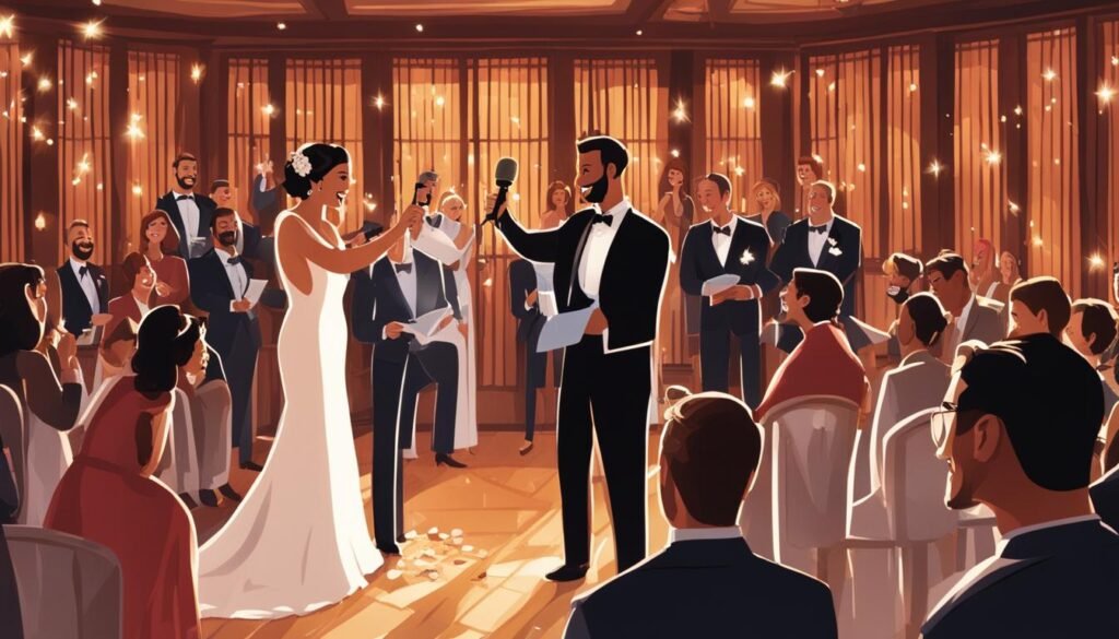 video wedding speech