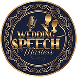 Wedding speech masters logo.